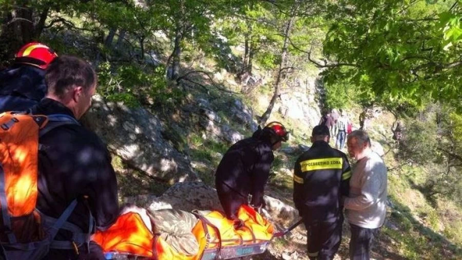 Όλυμπος: Επιχείρηση διάσωσης ορειβάτη, τραυματίστηκε σοβαρά έπειτα από πτώση